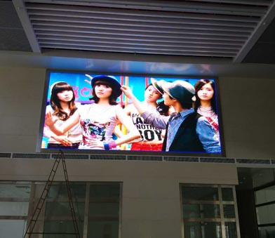 宁国汽车站P5全彩显示屏 宁国汽车站P5全彩显示屏