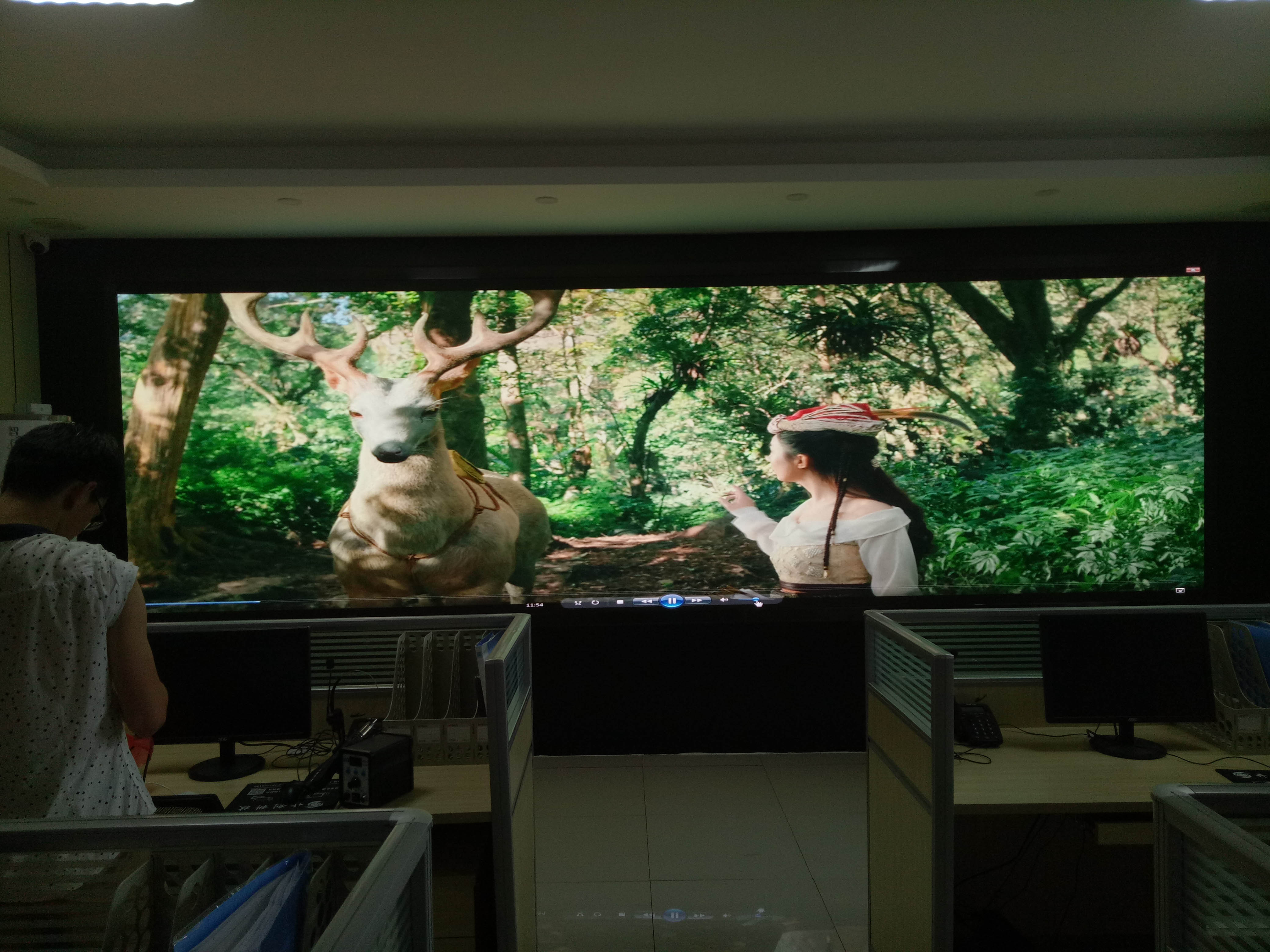 颍上扶贫办P1.2室内全彩 颍上扶贫办P1.2室内全彩